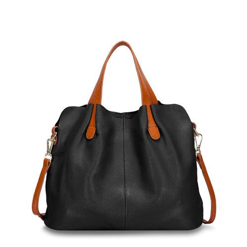 Cowhide Leather Tote Bag