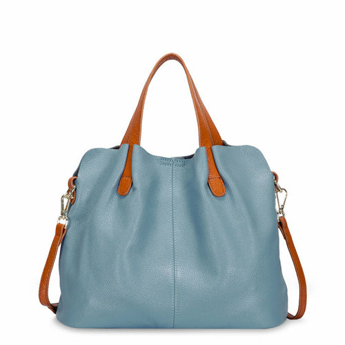 Cowhide Leather Tote Bag