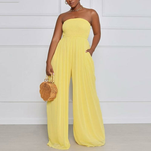 Yvonne Strapless Jumpsuit